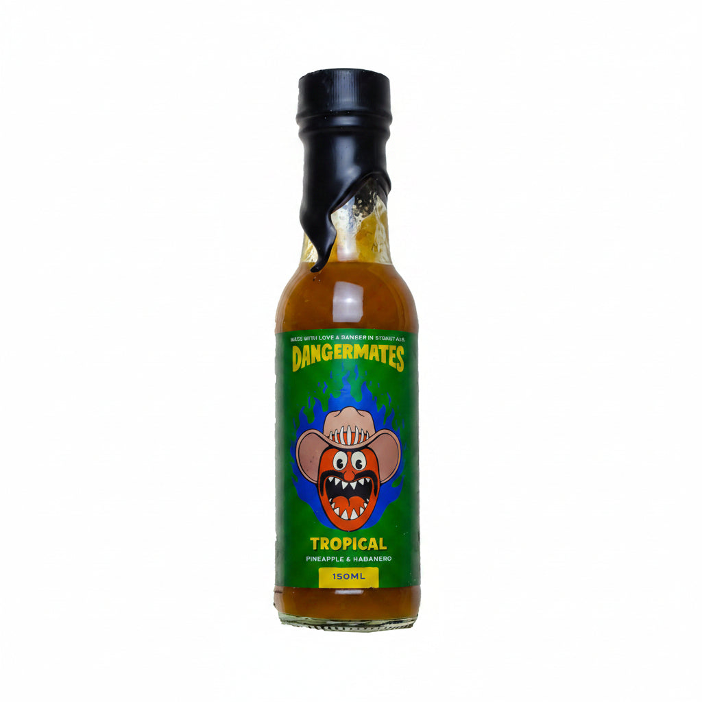 Tropical - Pineapple, Habanero, Lime Hot Sauce - Dangermates